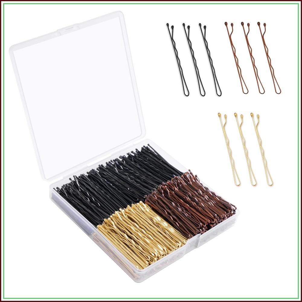 Bobby Pin Bulk - 360 Pcs Bobby Pins, 2 Inch