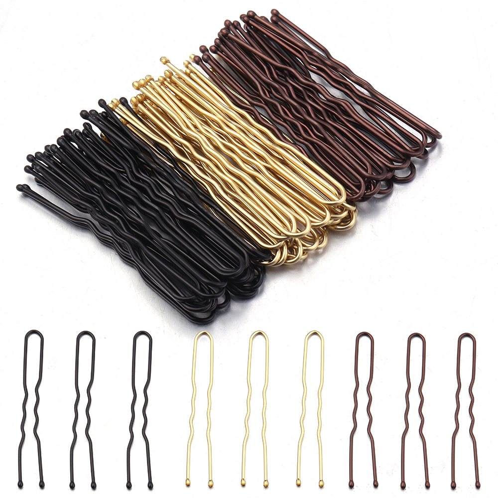 50Pcs Women Girls U Shaped Hai - Bobby Pin Bulk reseña y precio