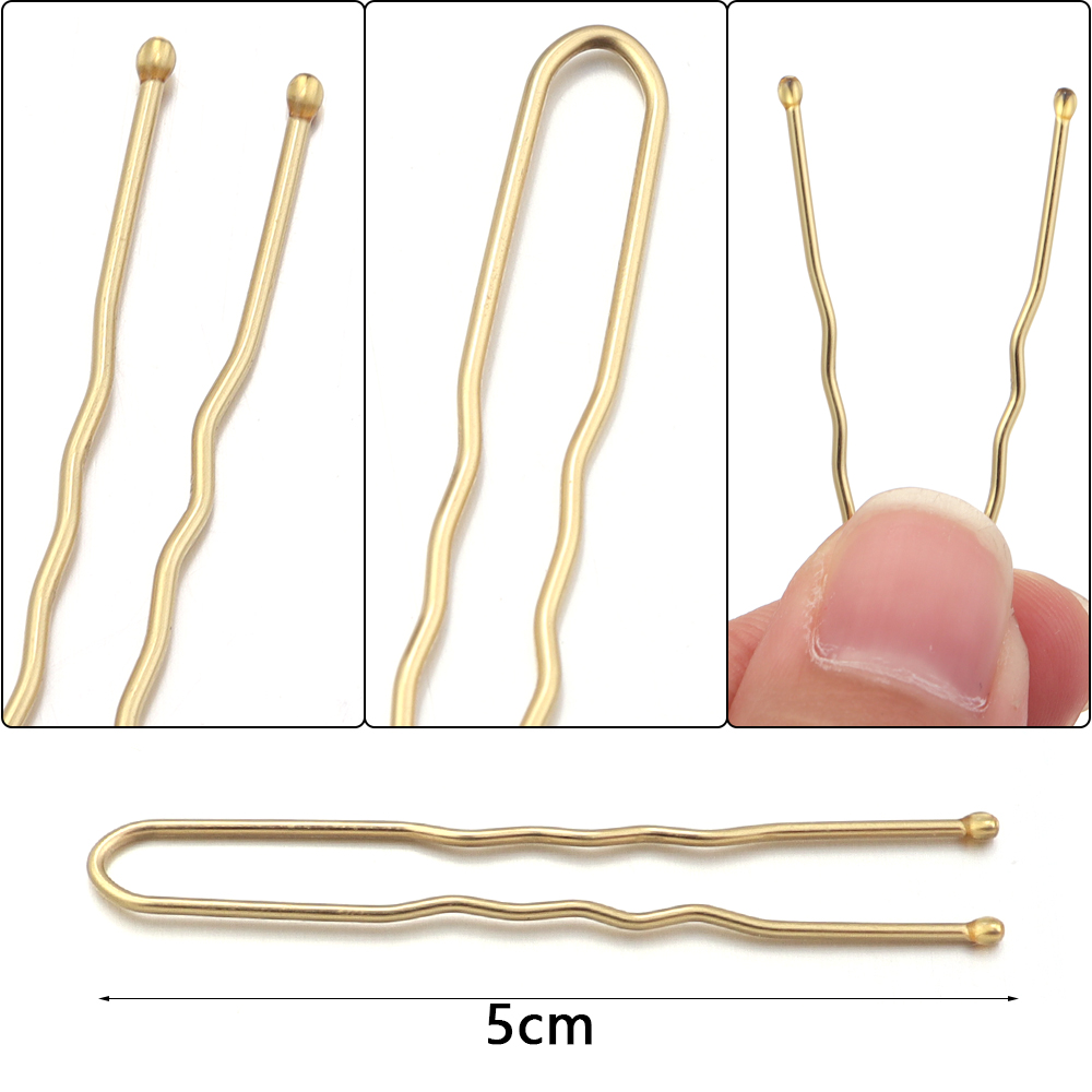 50Pcs Women Girls U Shaped Hai - Bobby Pin Bulk reseña y precio