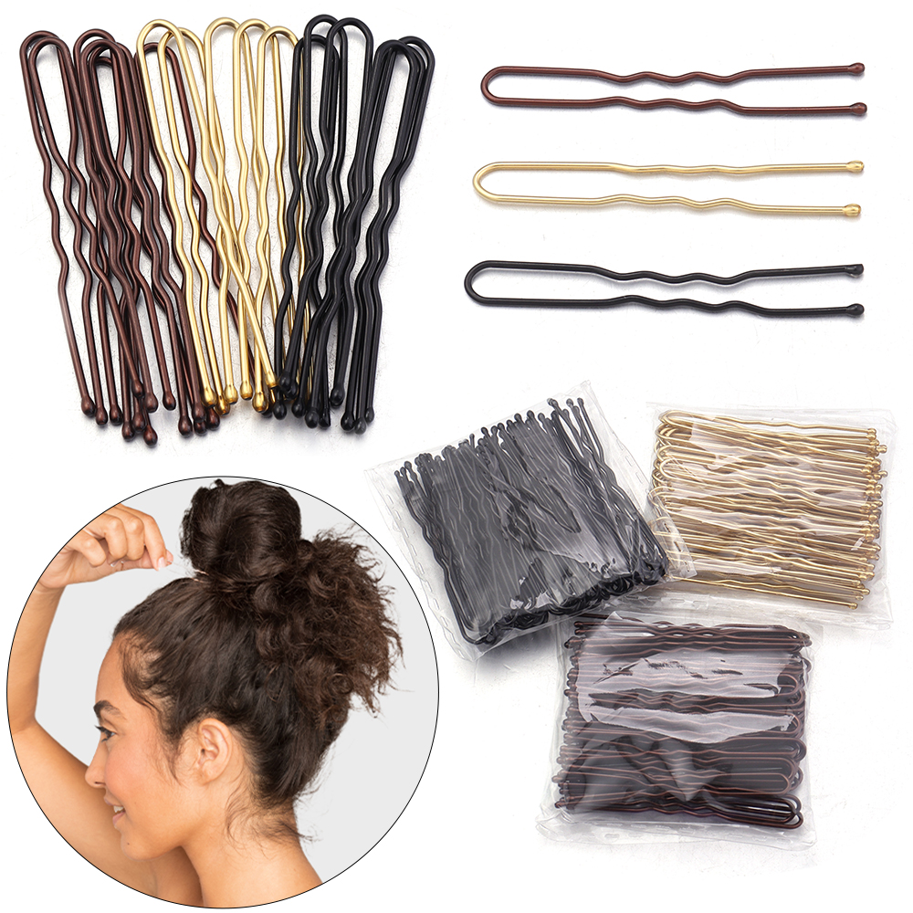 50Pcs Women Girls U Shaped Hai - Bobby Pin Bulk reseña y precio