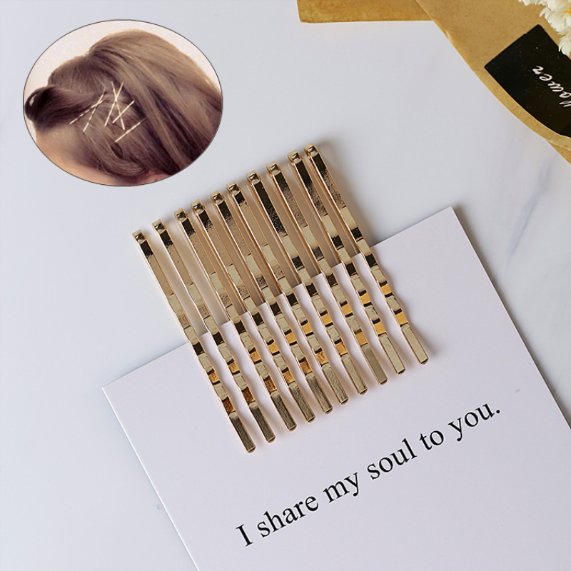 10pcs Hair Clips Hairpins Gold - Bobby Pin Bulk reseña y precio