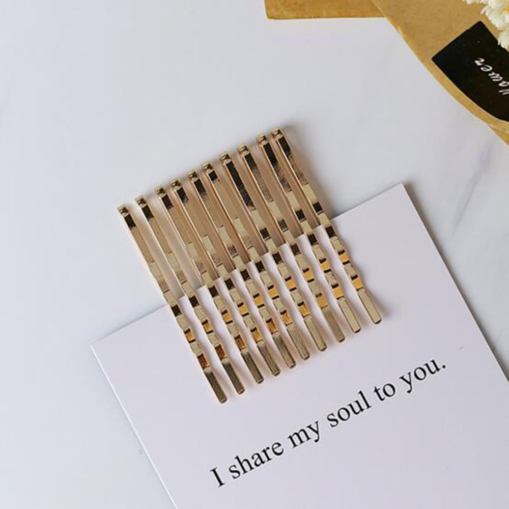 10pcs Hair Clips Hairpins Gold - Bobby Pin Bulk reseña y precio