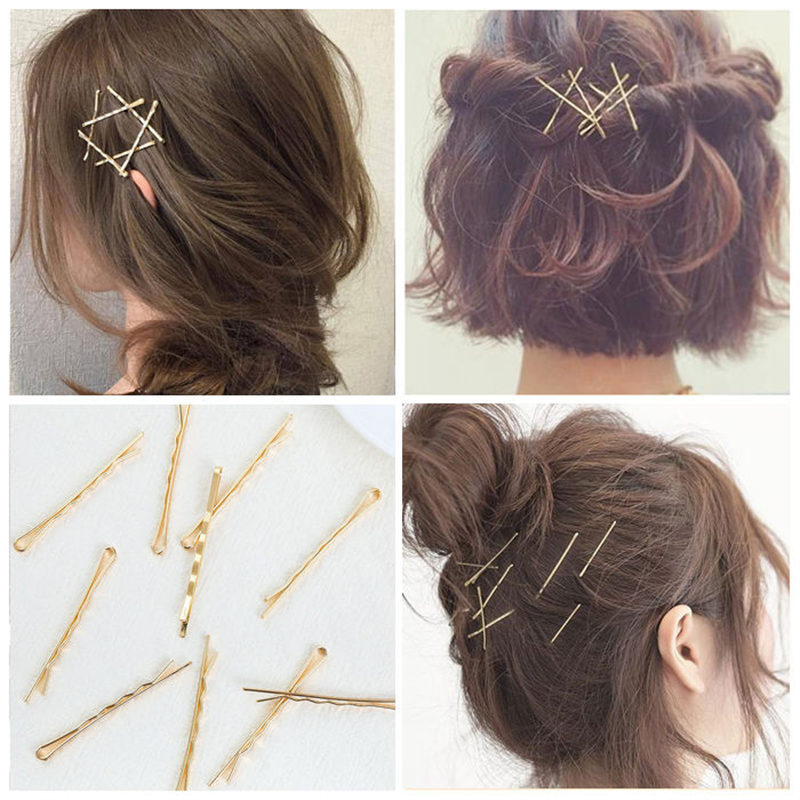 10pcs Hair Clips Hairpins Gold - Bobby Pin Bulk reseña y precio