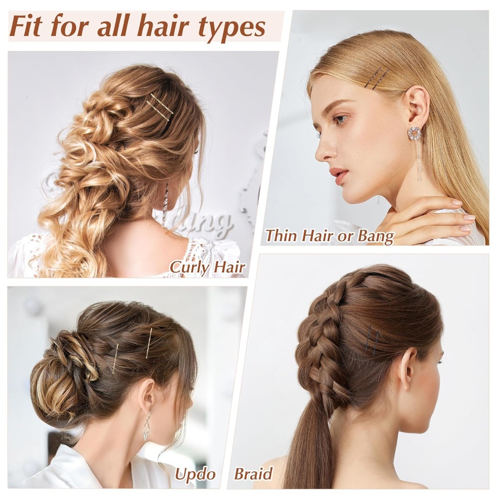 Bobby Pins 360 Pcs Brown Blond - Bobby Pin Bulk reseña y precio