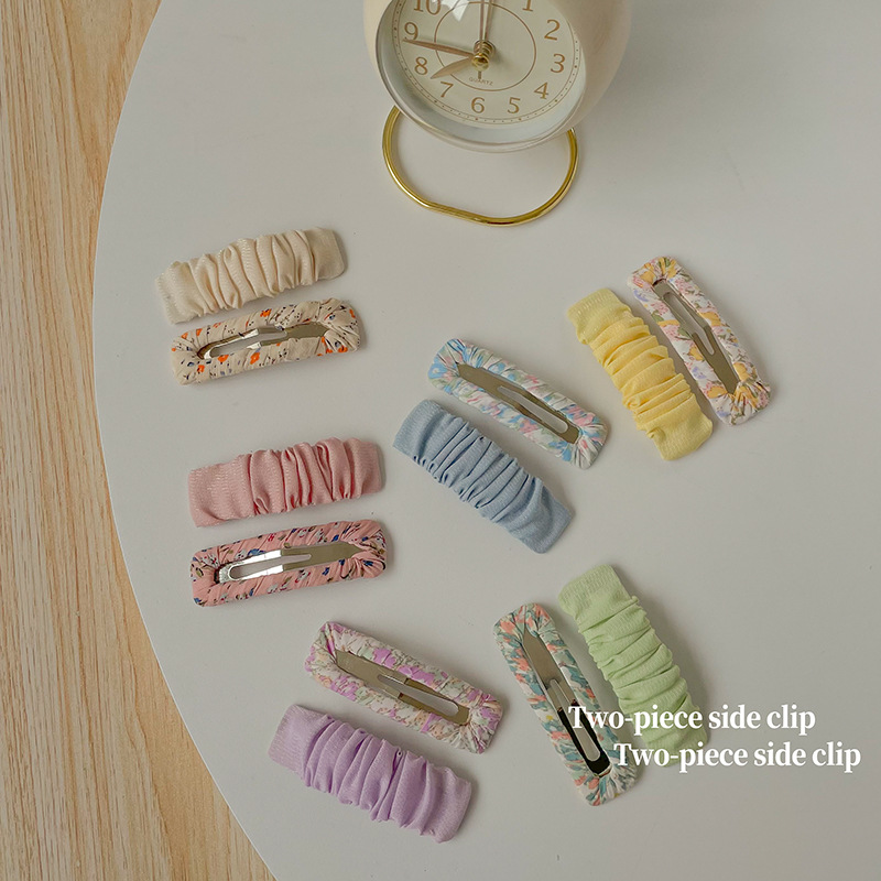 2pcs Girls Sweet Floral Print  - Bobby Pin Bulk reseña y precio