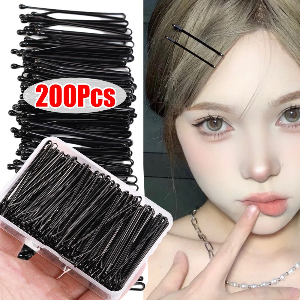 50-200pcs Black Hair Clips U S - Bobby Pin Bulk reseña y precio