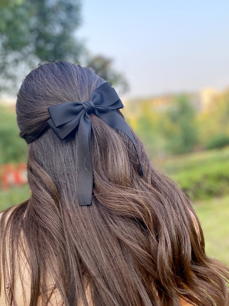 Korea Elegant Long Ribbon Bow  - Bobby Pin Bulk reseña y precio