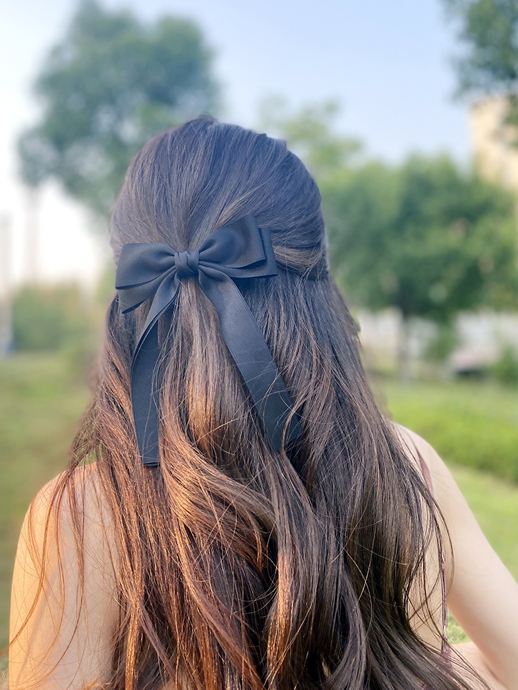 Korea Elegant Long Ribbon Bow  - Bobby Pin Bulk reseña y precio